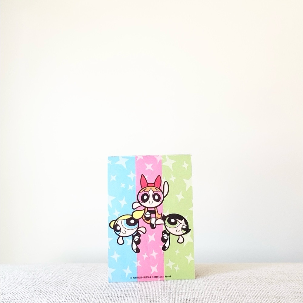 Vintage 1999 Powerpuff Girls Notepad